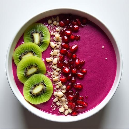 ドラゴンフルーツの朝食ボウル