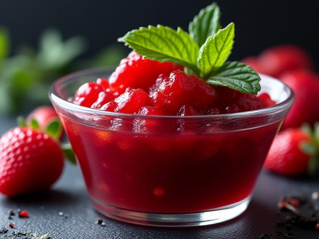 いちごのコンポート